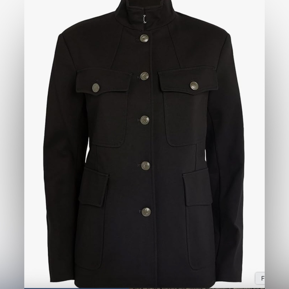 Rag & Bone Hadley Ponte Military Jacket - Picture 1 of 11